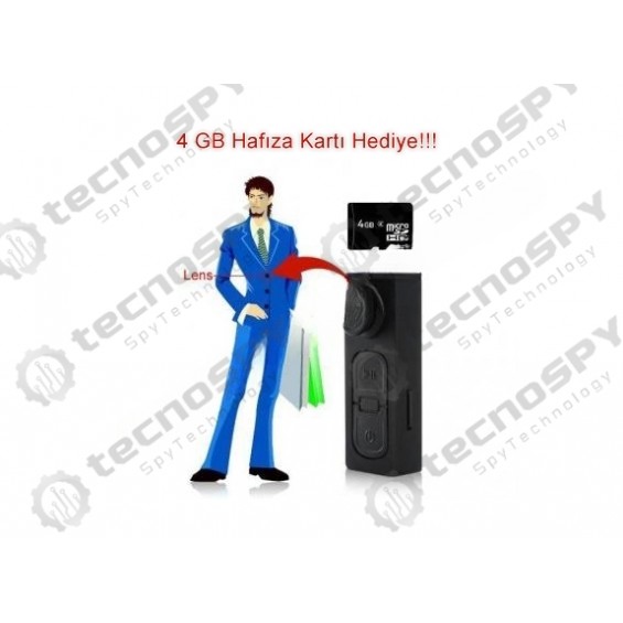 Düğme Gizli Kamera