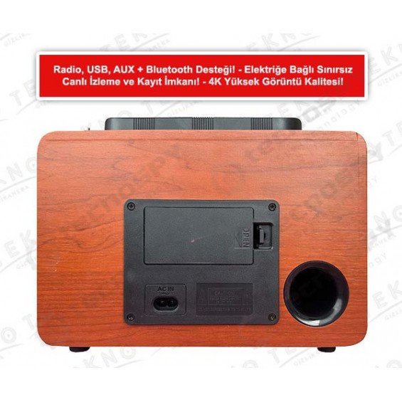 Nostalji Radyo Wifi İP Kamera