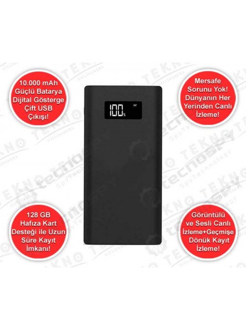 Power Bank Wifi İP Kamera