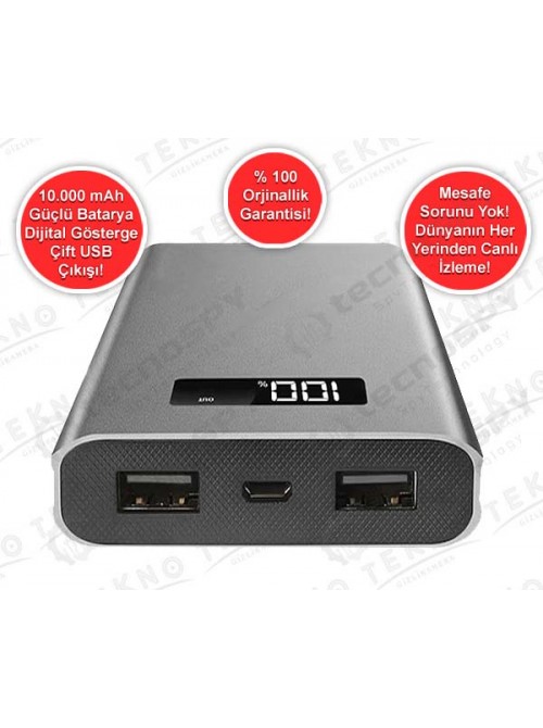 Power Bank Wifi İP Kamera