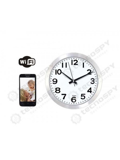 Duvar Saati Gizli Kamera Wifi İP