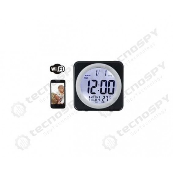 Dijital Wifi Masa Saati Kamera