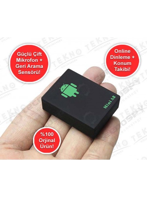 Ses Sensörlü Canlı Dinleme ve Takip Cihazı